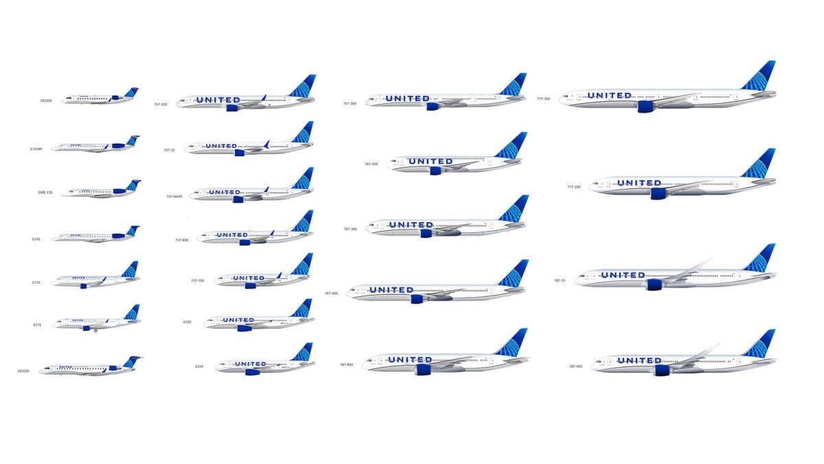 United Airlines Livery Fleet Study 2 Priestmangoode 1200x675 